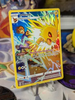 Jolteon TG04/TG30 Swsh09: Brilliant Stars Trainer Gallery Holo - Image 3
