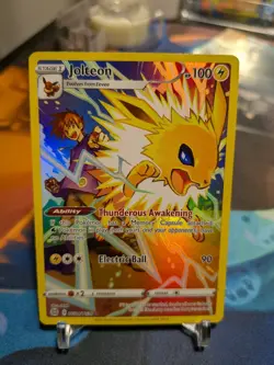 Jolteon Ultra Rare Holo SWSH09: Brilliant Stars Trainer Gallery TG04/TG30 NM - Image 1