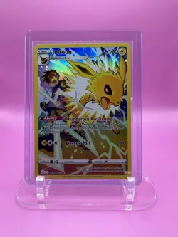 POKEMON Jolteon TG04/TG30 Swsh09: Brilliant Stars Trainer Gallery Holo IR Rare - Image 1