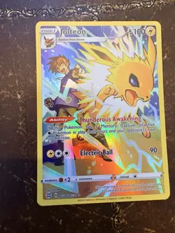 Jolteon TG04/TG30 Swsh09: Brilliant Stars Trainer Gallery Holo - Image 1