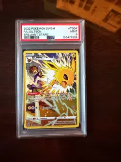 Jolteon TG04/TG30 Swsh09: Brilliant Stars Trainer Gallery Holo - Image 1