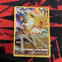 Jolteon TG04/TG30 Swsh09: Brilliant Stars Trainer Gallery Holo - Image 1