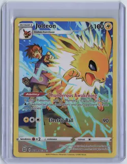 Jolteon Ultra Rare SWSH09: Brilliant Stars Trainer Gallery TG04/TG30 NM - Image 1