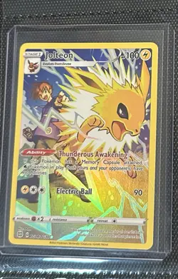 Jolteon TG04/TG30 Swsh09: Brilliant Stars Trainer Gallery Holo - Image 1