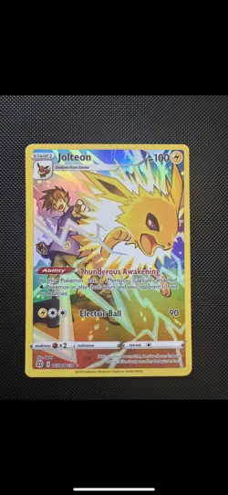 Jolteon Tg04/Tg30 Swsh09: Brilliant Stars Trainer Gallery Holo - Image 1