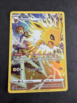 Jolteon Tg04/Tg30 Swsh09: Brilliant Stars Trainer Gallery Holo - Pack Fresh NM - Image 2