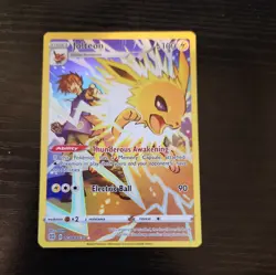Jolteon TG04/TG30 Swsh09: Brilliant Stars Trainer Gallery Holo - Image 1