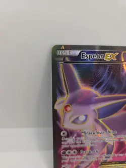Espeon EX 117/122 Full Art Holo Breakpoint Pokemon Card TCG XY Eeveelution LP - Image 3