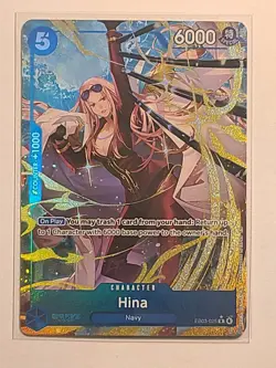 Hina (Alternate Art) EB03-025 Extra Booster: One Piece Heroines Edition Foil - Image 1