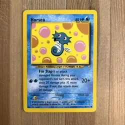 Horsea 62/111 Common Neo Genesis Unlimited Pokemon TCG Card WOTC LP 2000 - Image 1