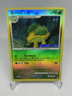 Pokemon TCG Grotle (49/130) Reverse Holo Stamped Promo Card Diamond & Pearl 2007 - Image 1