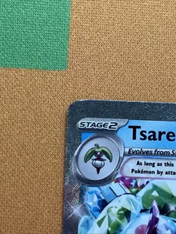 [Miscut Error - Alignment Dot] Pokemon Card Tsareena ex (046) Paradox Rift NM - Image 2