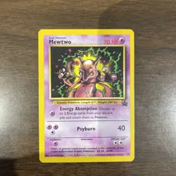Pokemon Mewtwo #14/53 LP WOTC Promo Card - Image 1