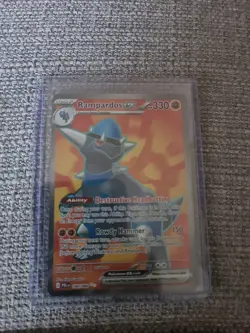 Pokemon TCG Rampardos ex 100/084 Pitch Black English Ultra Rare Near Mint - Image 1