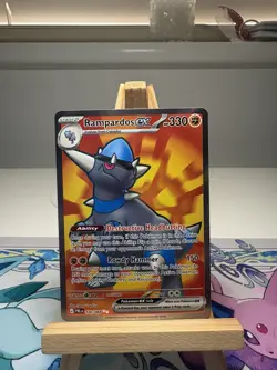 Pokemon TCG Rampardos ex 100/084 Pitch Black English Ultra Rare Near Mint - Image 1