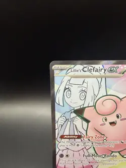 Lillie's Clefairy ex 173/159 Ultra Rare Holo SV09: Journey Together Pokemon Card - Image 3