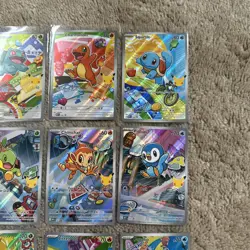 Pokemon 2026 First Partner Illustration Collection Series 1 Promo Set (9 Cards) - Image 4