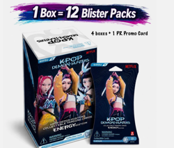 Energy Edition Booster Box KPop Demon Hunters Trading Card Kayou Sealed - Image 1