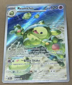 Reuniclus 171/162 Temporal Forces Illustration Rare Holo Pokemon Card - Image 1