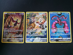 Pokemon TCG Galarian Articuno Zapdos Moltres Sword & Shield Basic Card Lot (3) - Image 1