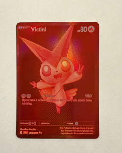 Pokemon Victini Card Black Bolt Red Holo BWR 171/086 Near Mint - Image 5