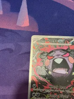 Morpeko ex 117/084 Me05: Pitch Black Holo | Near Mint | SIR Pokemon Card - Image 4
