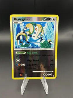 Regigigas Holo 9/100 Majestic Dawn Pokemon Card – Near Mint- A79 - Image 1