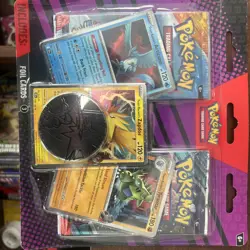 Pokemon TCG Enhanced 2-pack blister with 3 Foil Cards/Coin - Factory Sealed New! - Image 1