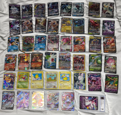HUGE Pokemon Card Lot of x46 Ultra Rare Secrets & Holos Ex Gx V 1 Graded Card - Image 1