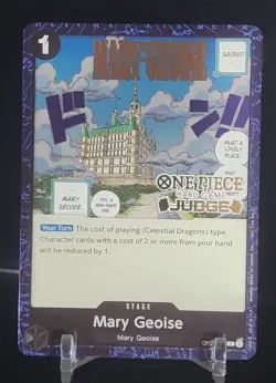 Mary Geoise Foil Stamped Judge Pack Vol. 7 One Piece Promo Card OP05-097 (1281) - Image 1