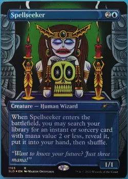 Spellseeker (Secret Lair Promo) FOIL NM MTG MAGIC CARD (522119) ABUGames - Image 1