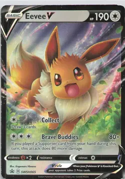 Eevee V - Holo Promo SWSH: Sword & Shield Promo Cards SWSH065 HP - Image 1