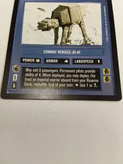 Blizzard 4 Card Reflections III Star Wars CCG - Image 3