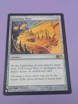 MTG Magic the Gathering: The List: Howling Mine #212/249 Rare - LP - Image 1