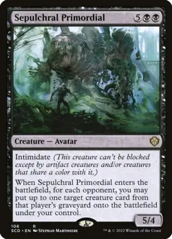 MTG Sepulchral Primordial ** Starter Commander Decks ** English - Image 1
