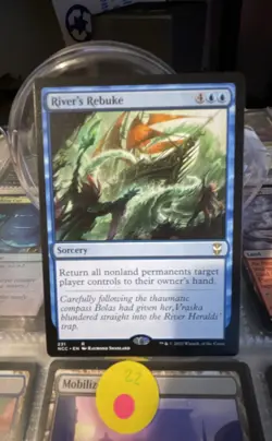River's Rebuke Commander: Streets of New Capenna Regular - Image 1