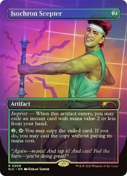 Isochron Scepter Foil Secret Lair Encyclopedia NM MTG - Image 1