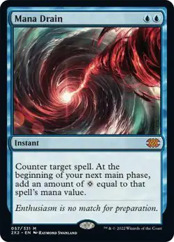Mana Drain Double Masters 2022 NM MTG - Image 1