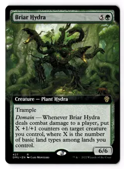 Briar Hydra (Extended Art) 427 Dominaria United Normal LP - Image 1