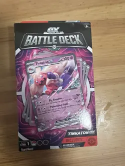 Pokemon Tinkaton ex Battle Deck Level 1 60-Card Set - Image 1