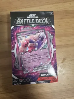 Pokemon Tinkaton ex Battle Deck Level 1 60-Card Set - Image 2