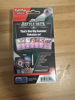 Pokemon Tinkaton ex Battle Deck Level 1 60-Card Set - Image 3