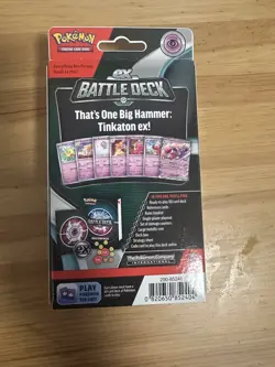 Pokemon Tinkaton ex Battle Deck Level 1 60-Card Set - Image 5
