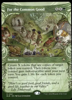 FOR THE COMMON GOOD (SHOWCASE) BLOOMBURROW MAGIC: THE GATHERING LP - Image 1