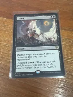 Damn - 89 - NM - Commander: Aetherdrift - MTG - Image 1