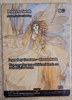 Princess Sarah - Azusa, Lost but Seeking (Showcase) MTG FF Through the Ages NM - Image 1