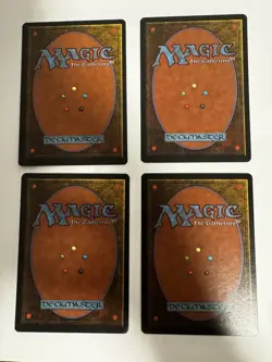 Chain Lightning - Legends (LEG) Signed - NM/LP+ - Playset Of 4 - Image 2