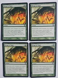 4x Mtg 🔥🔥 Wrap in Vigor 🔥🔥 Future Sight Regular MT/NM Magic The Gathering - Image 1