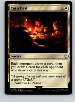 Magic the Gathering Cut a Deal Commander: FINAL FANTASY MTG Free Shipping! - Image 1