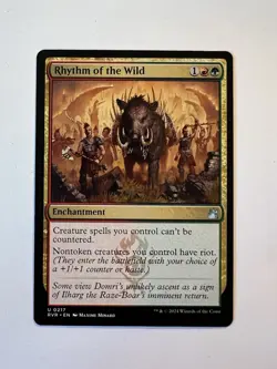 Rhythm of the Wild - MTG Ravnica Remastered - NM - Image 1